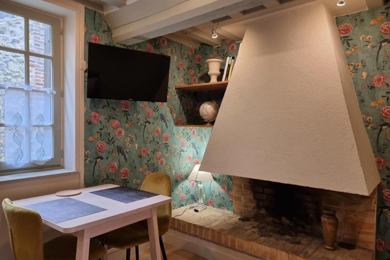 The Saint Jean Suite - Cozy For 2 - Center Honfleur With Fireplace Eksteriør billede