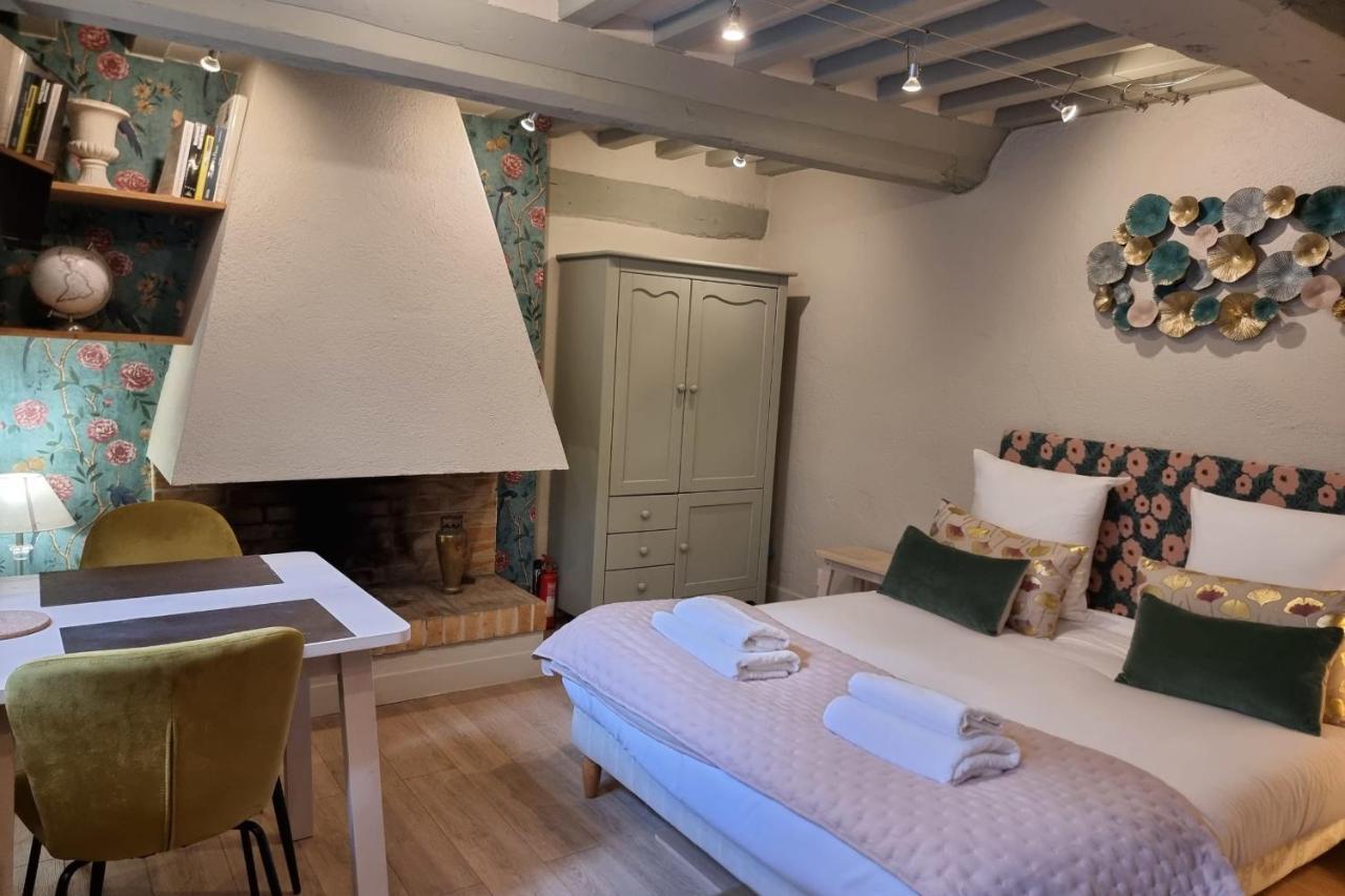 The Saint Jean Suite - Cozy For 2 - Center Honfleur With Fireplace Eksteriør billede